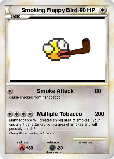 Pokemon Smoking Flappy Bird