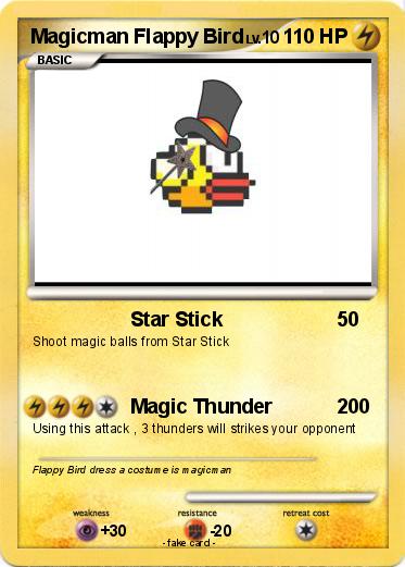 Pokemon Magicman Flappy Bird