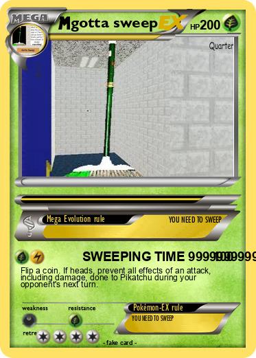 Pokemon gotta sweep