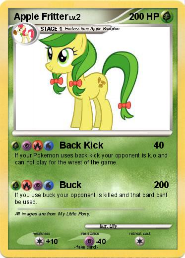 Pokemon Apple Fritter