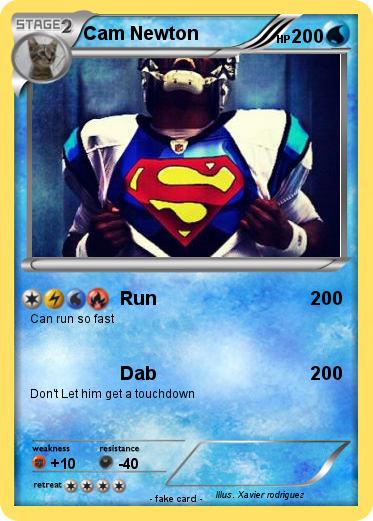 Pokemon Cam Newton