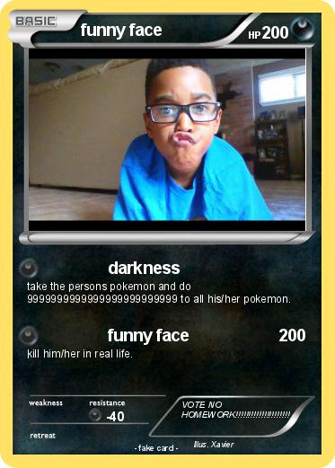 Pokemon funny face