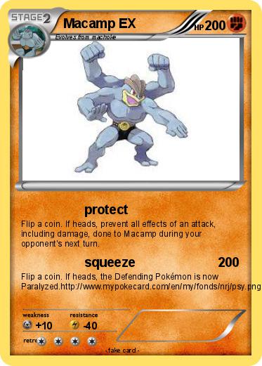 Pokemon Macamp EX