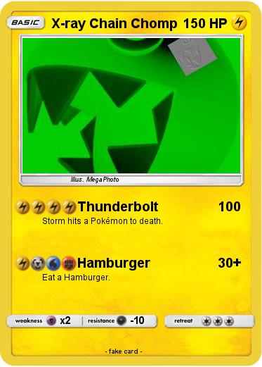 Pokemon X-ray Chain Chomp