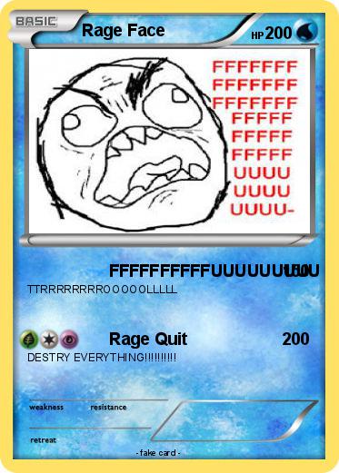 Pokemon Rage Face