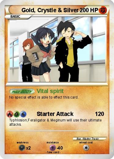 Pokemon Gold, Crystle & Silver