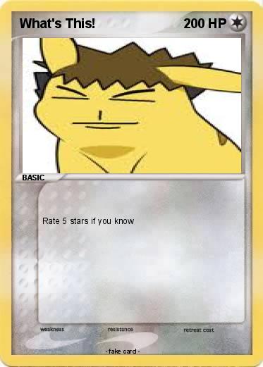 Pokemon What's This!