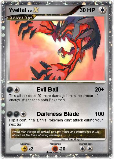 Pokemon Yveltal