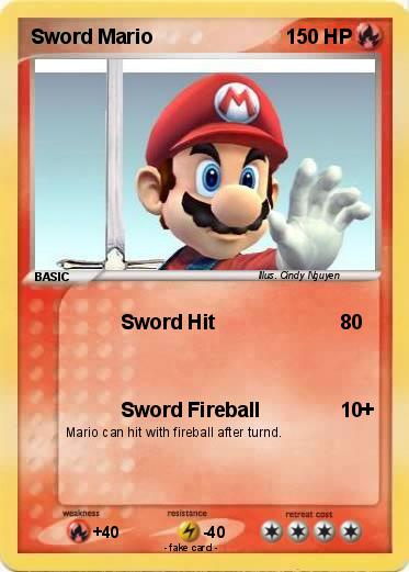 Pokemon Sword Mario