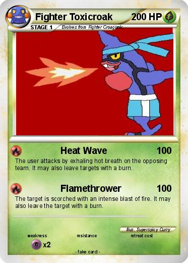 Pokemon Fighter Toxicroak