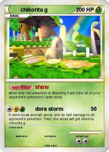 Pokemon chikorita g