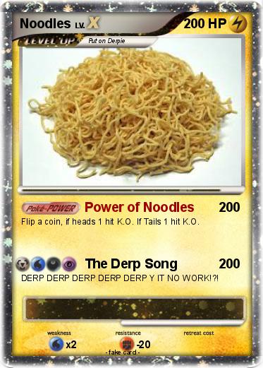 Pokemon Noodles
