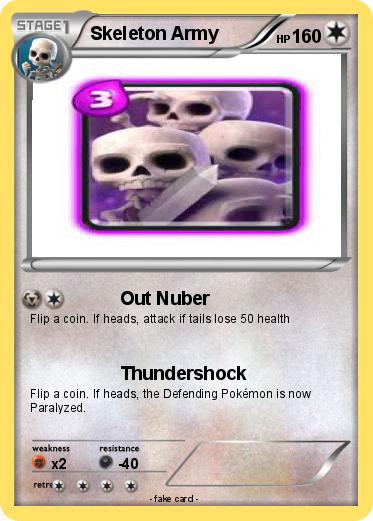 Pokemon Skeleton Army