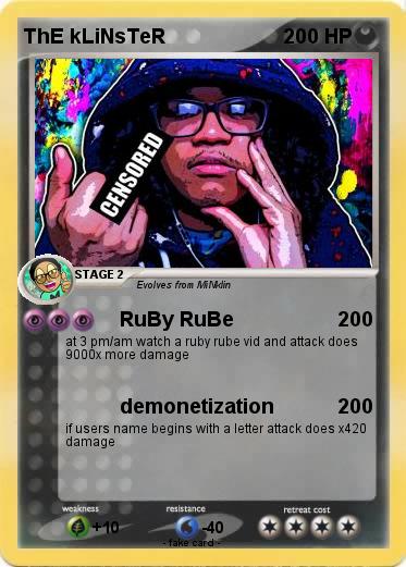 Pokemon ThE kLiNsTeR