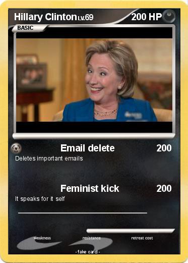 Pokemon Hillary Clinton