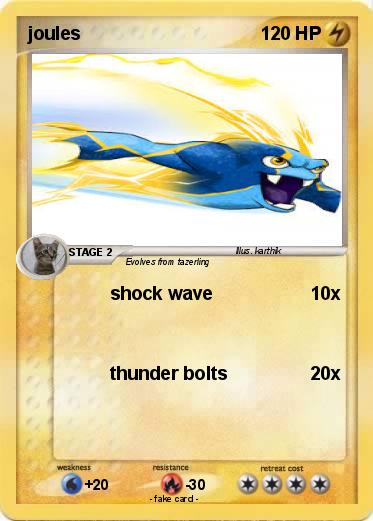 Pokemon joules