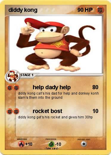 Pokemon diddy kong