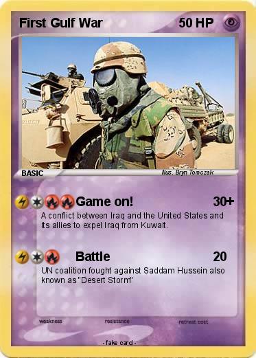 Pokemon First Gulf War
