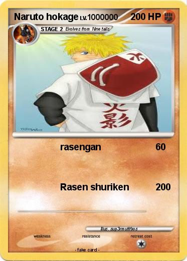 Pokemon Naruto hokage