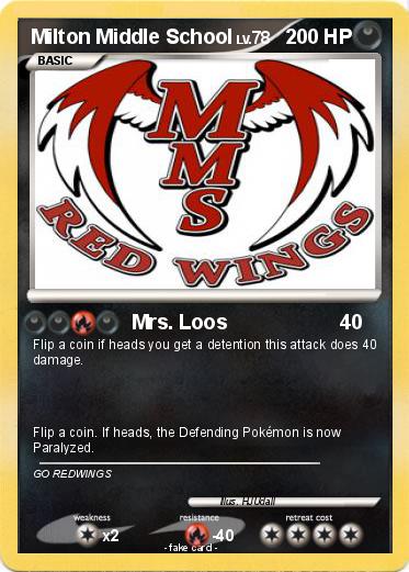 Pokemon Milton Middle School