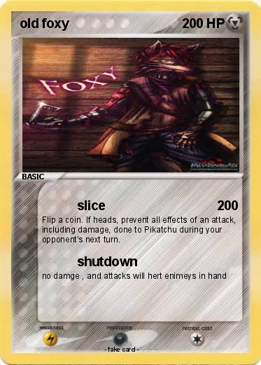 Pokemon old foxy