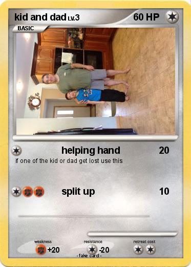 Pokemon kid and dad
