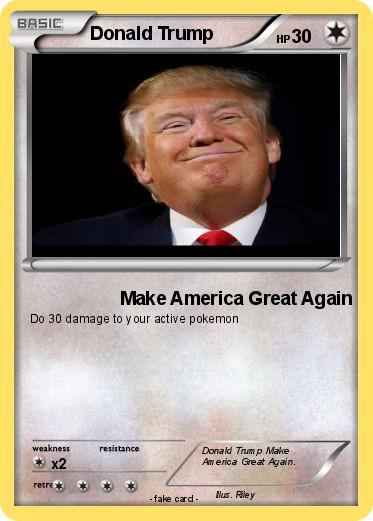 Pokemon Donald Trump