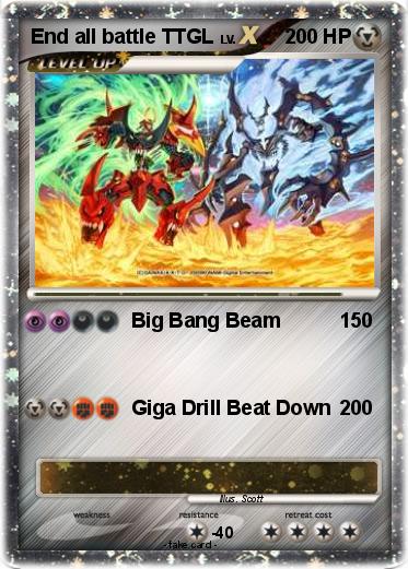 Pokemon End all battle TTGL