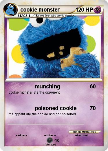 Pokemon cookie monster