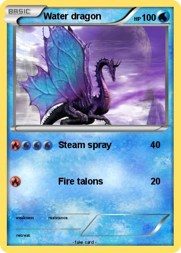 Pokemon Water dragon