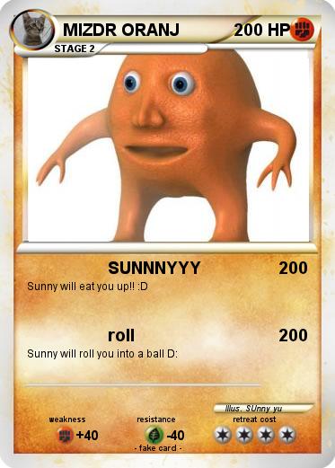 Pokemon MIZDR ORANJ