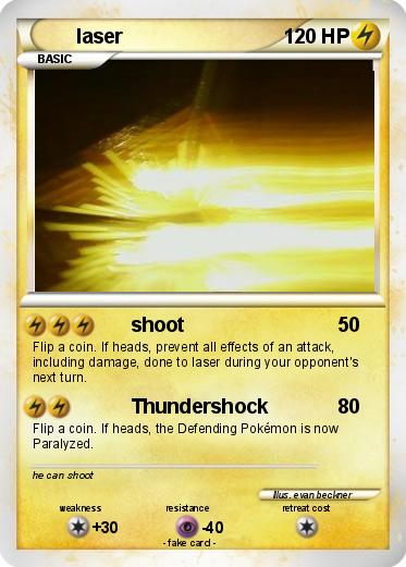 Pokemon laser