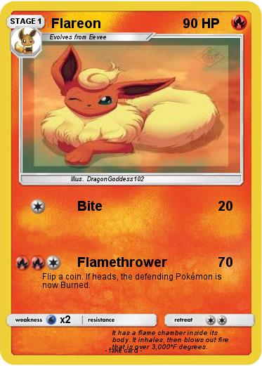 Pokemon Flareon