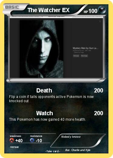 Pokemon The Watcher EX Pokemon The Watcher EX