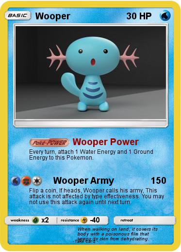 Pokemon Wooper