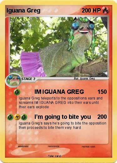 Pokemon Iguana Greg