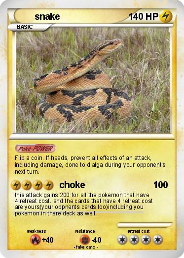 Pokemon snake