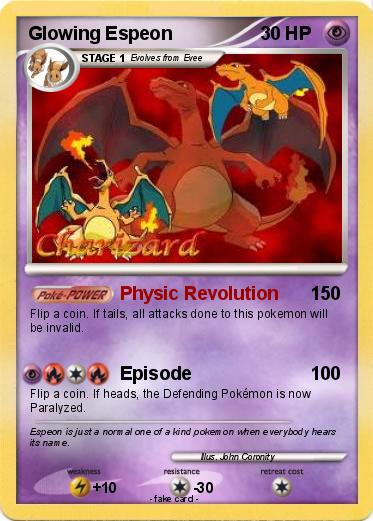 Pokemon Glowing Espeon