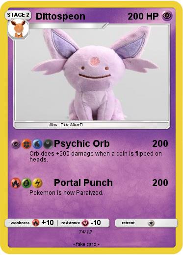 Pokemon Dittospeon