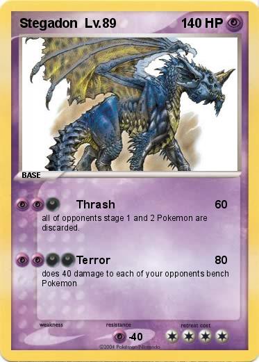 Pokemon Stegadon  Lv.89