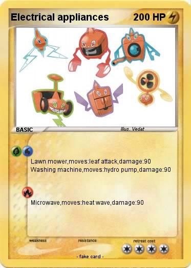 Pokemon Electrical appliances