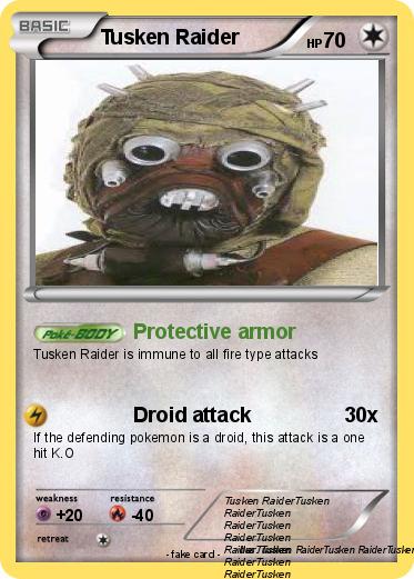 Pokemon Tusken Raider