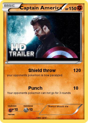 Pokemon Captain America