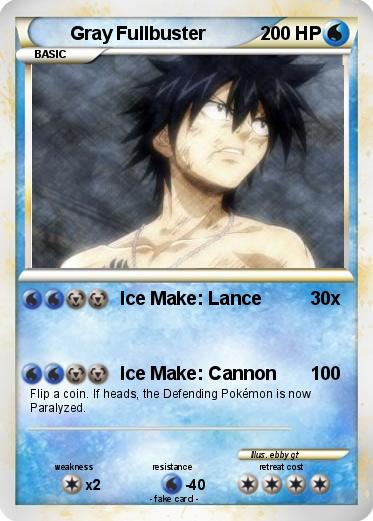 Pokemon Gray Fullbuster