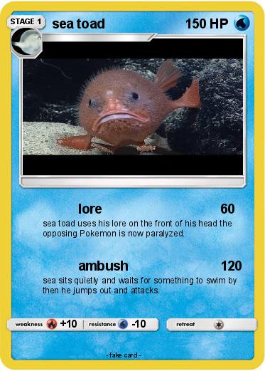 Pokemon sea toad