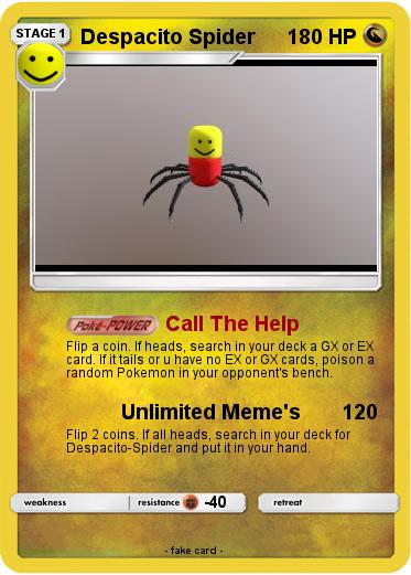 Pokemon Despacito Spider