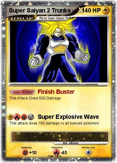 Pokemon Super Saiyan 2 Trunks