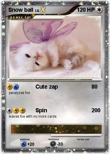 Pokemon Snow ball