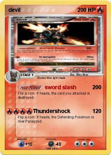 Pokemon devil