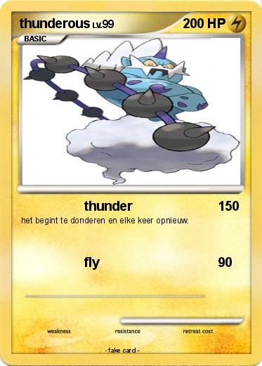 Pokemon thunderous